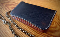 Special Trucker Wallet Vintage Russet Bicolor TexuCrafts